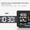 Newentor Wireless Atomic 4.5-Inch Full Color Weather Station with Time and Temperature Projection - All In One Functions - Weathershack