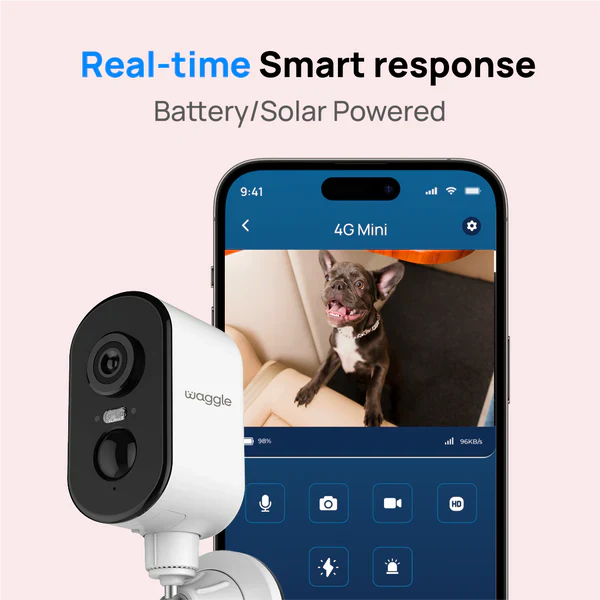 Indoor /Outdoor 4G mini camera - Weathershack