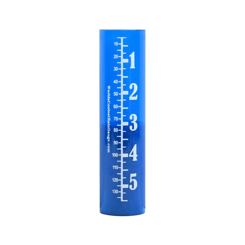 6" Replacement Rain Gauge Measurement Tube For World's Coolest Rain Gauge - Weathershack