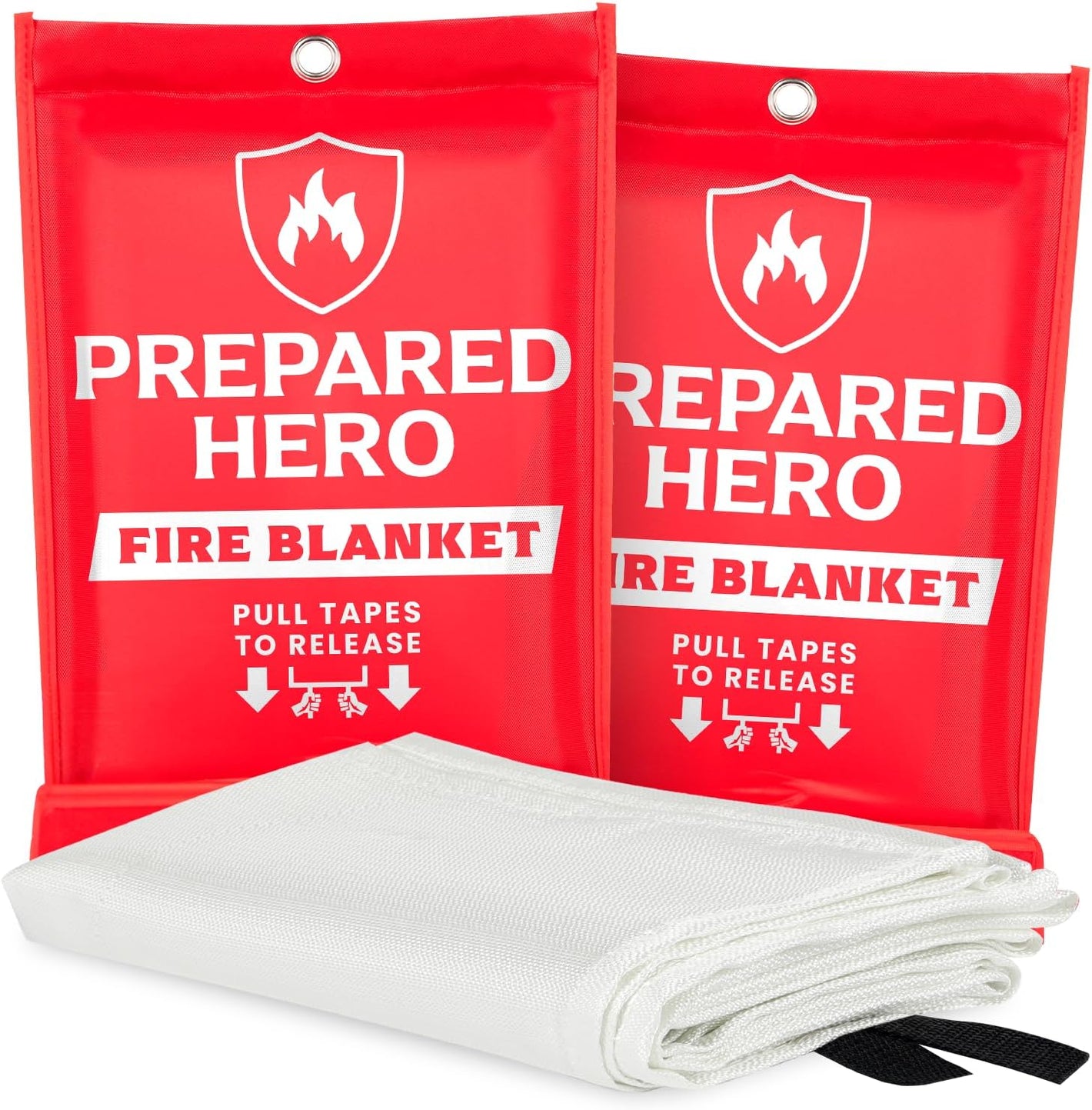 Fire Emergency Blanket for Home, Kitchen and Outdoor - 40” x 40” - Weathershack