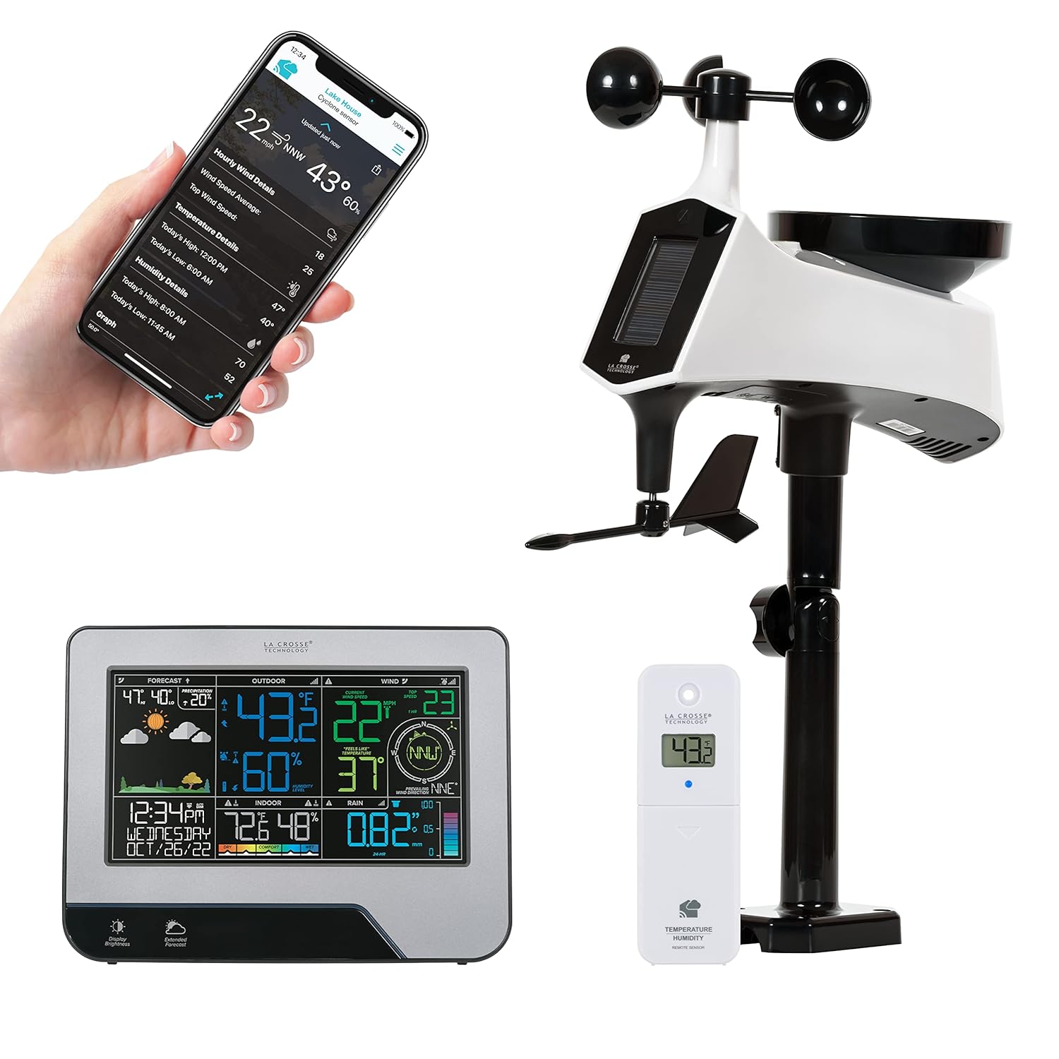 La Crosse Technology V41 Wi-Fi Professional Weather Station - Weathershack