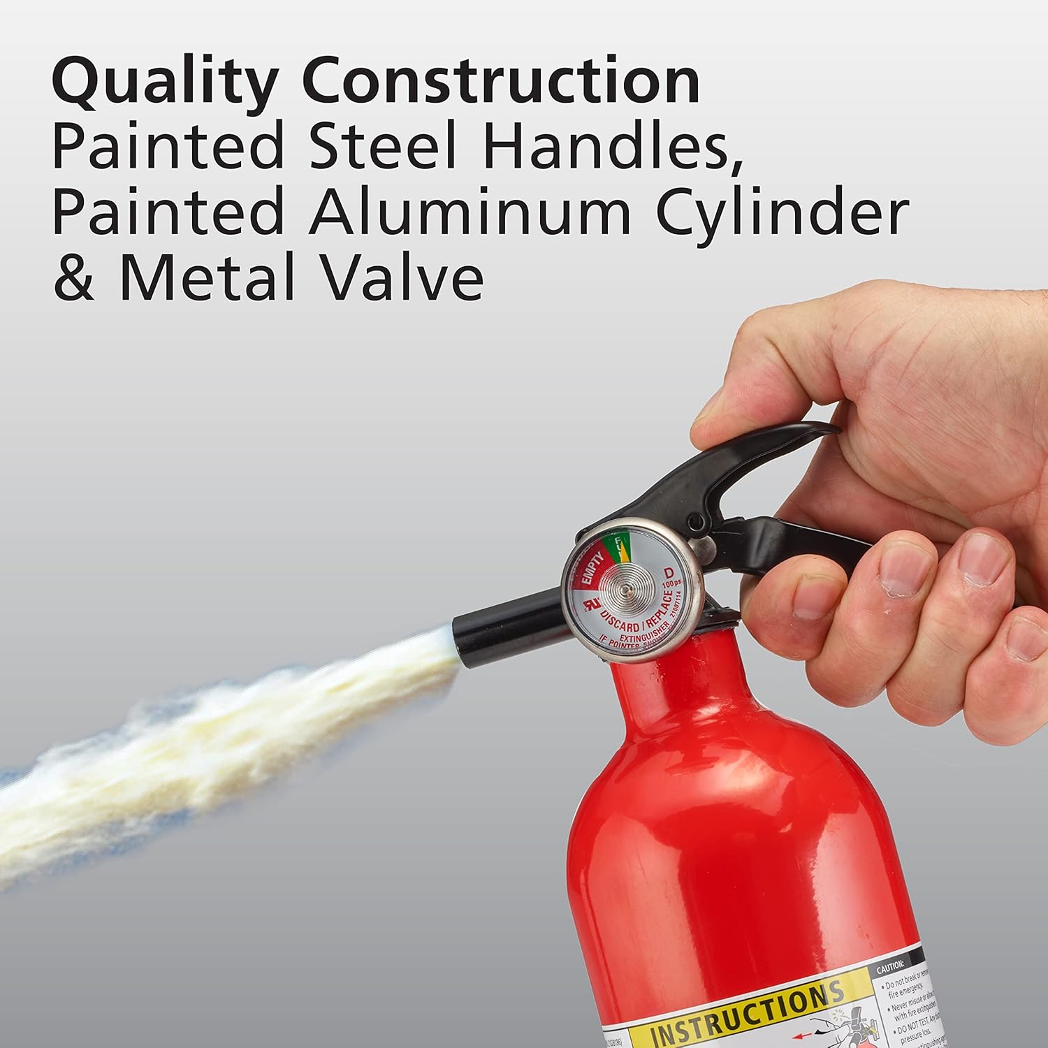 Kidde Dry Fire Chemical Extinguisher for Home, 1-A:10-B:C (mounting bracket included) - Weathershack