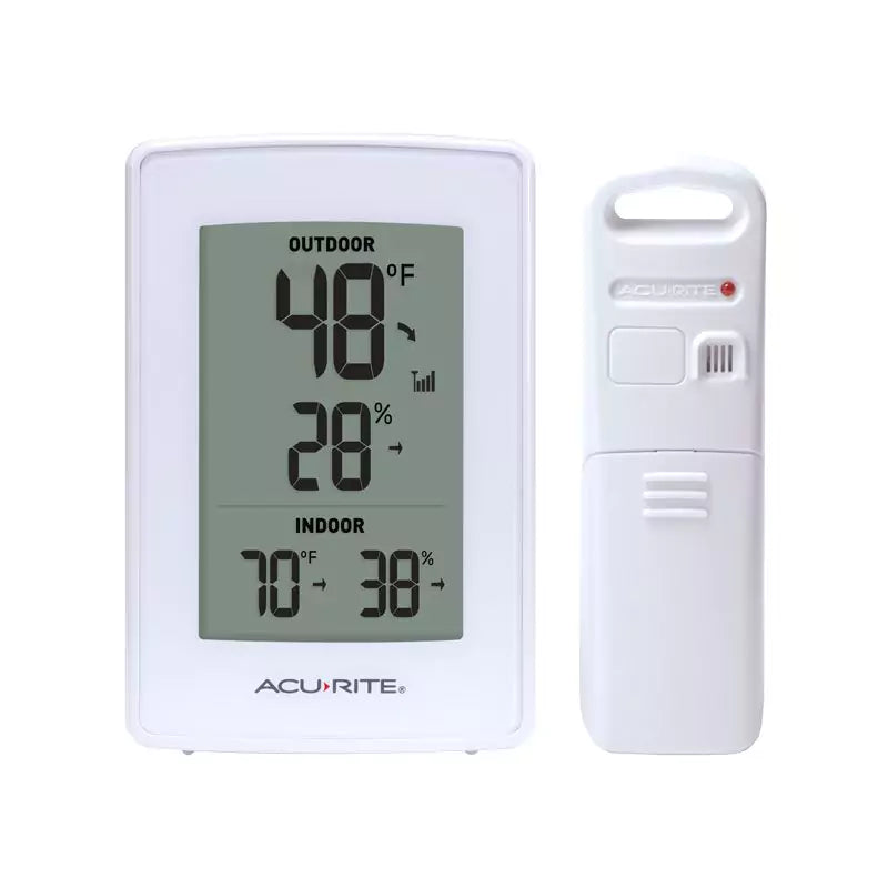 Acurite indoor outdoor digital thermometer and humidity sensor