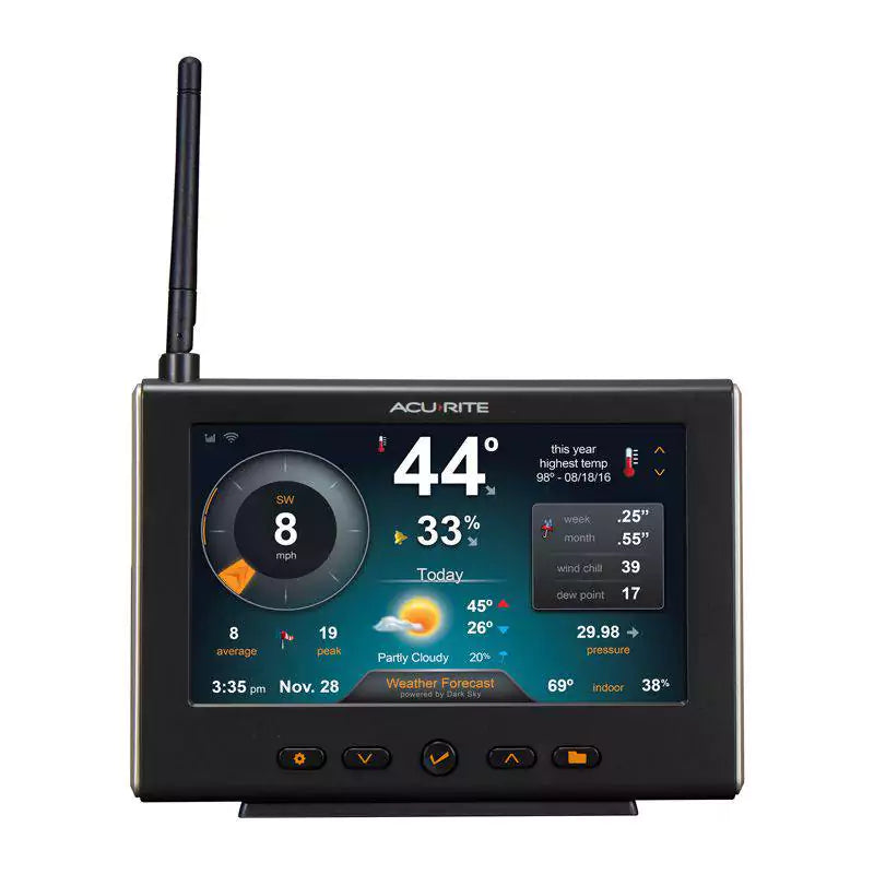 Acurite hd display close up view