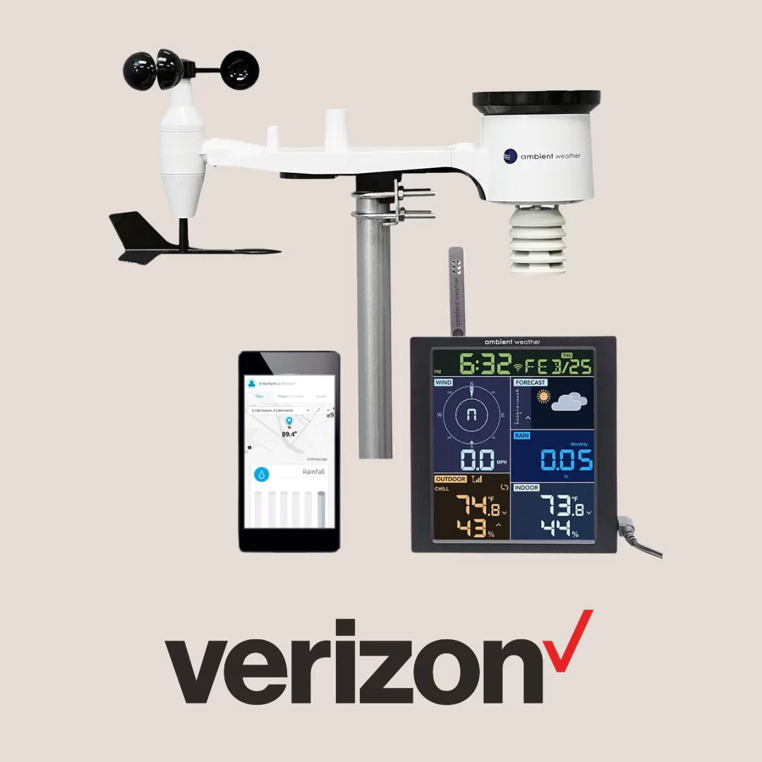 Cellular weather stations