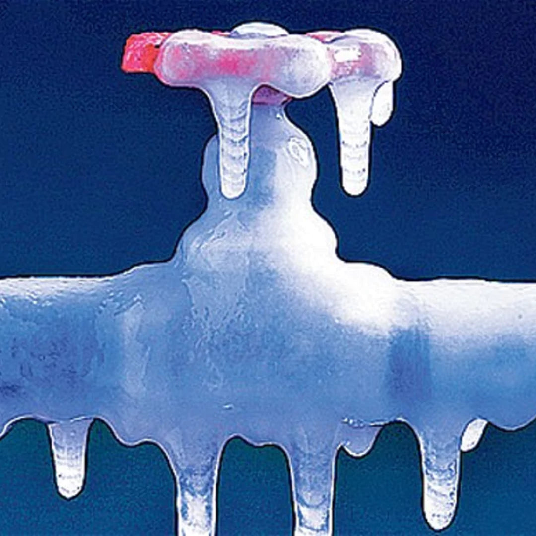 Prevent pipe freezing by tracking temperature drops with Tempcube.