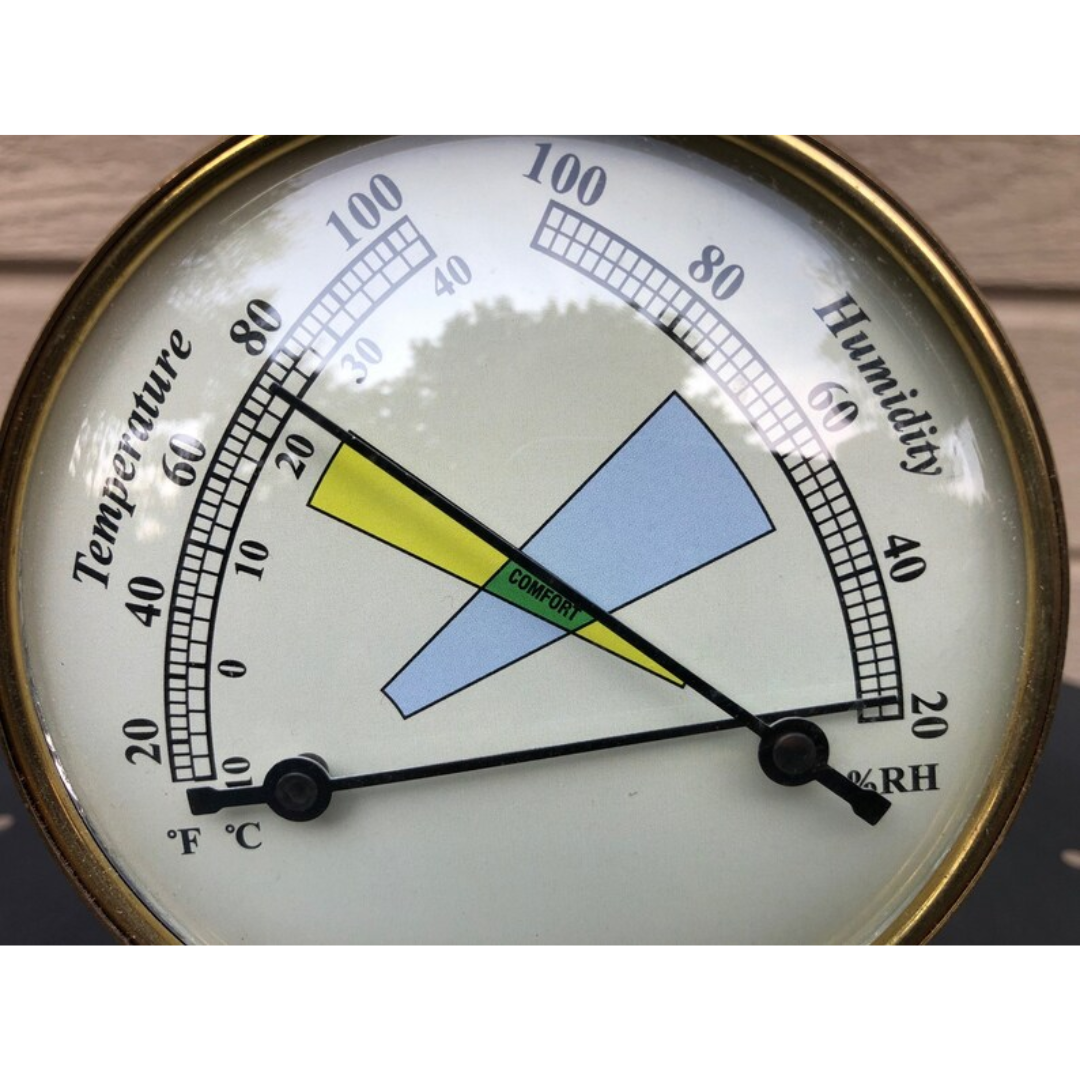 Vermont Comfortmeter (Living Finish Brass) - Weathershack