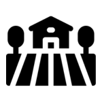 Icon representing farm lands