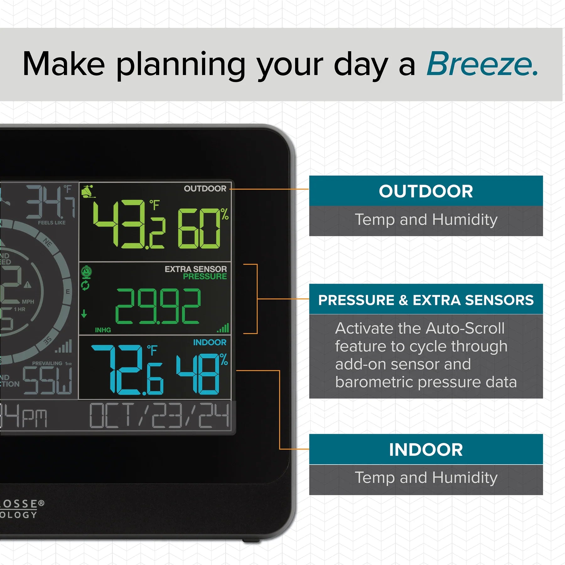 La Crosse Technology V50 Wi-Fi Wind & Weather Station - Weathershack