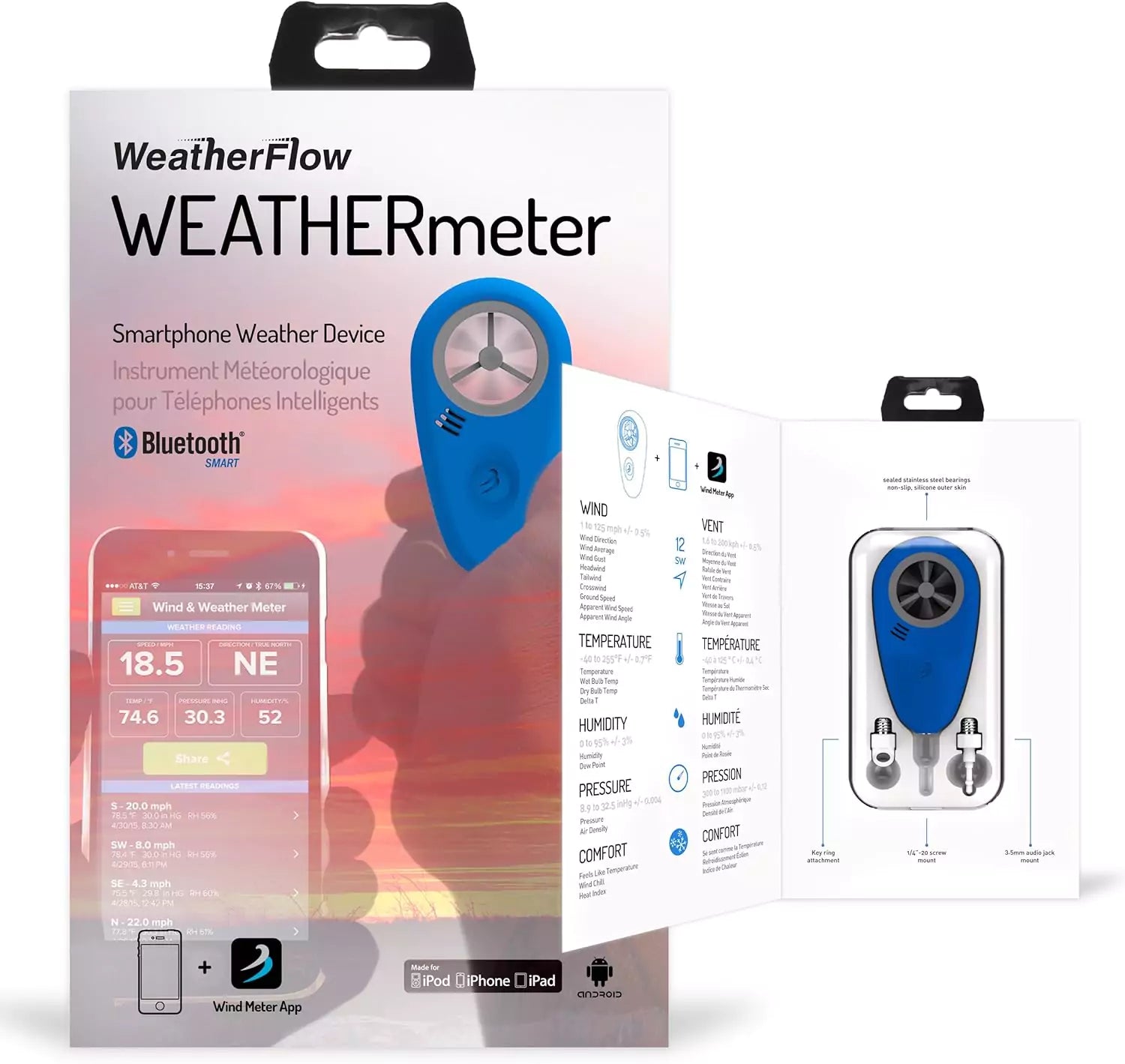 weatherflow weathermeter device package
