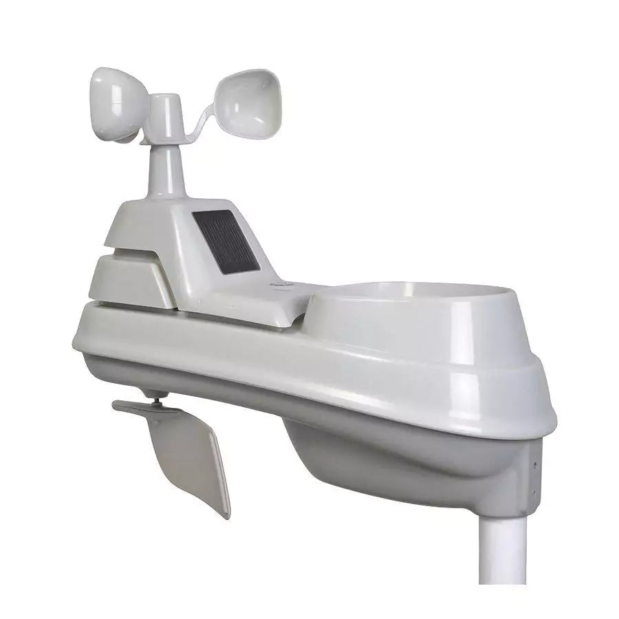 AcuRite 5-in-1 outdoor sensor with anemometer, wind vane, and rain gauge