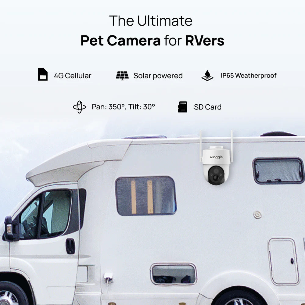 Waggle RV 4g Camera Pro - Weathershack