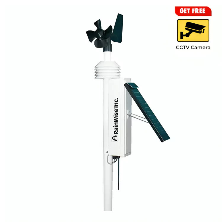 Rainwise MK-III RTN-LR Long Range Weather Station without Rain Gauge and get CCTV Camera free
