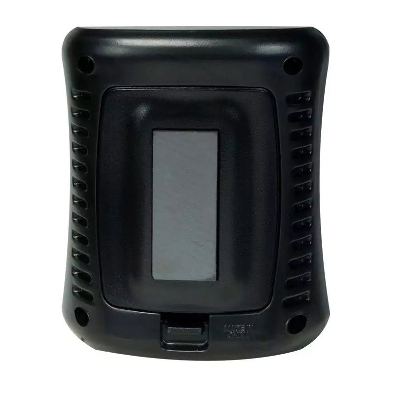 Back view of AcuRite Indoor Thermometer showing magnetic backing for easy placement