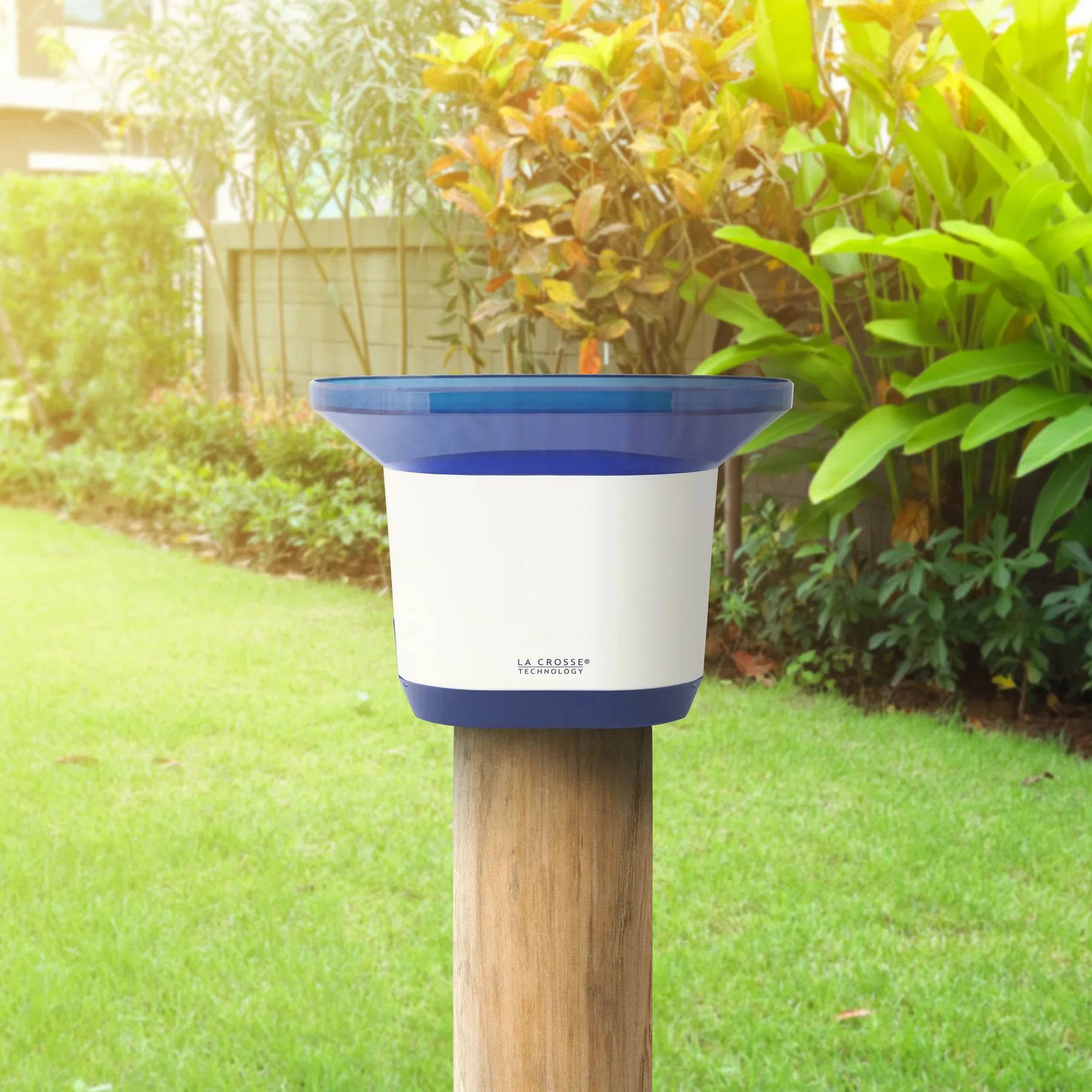La Crosse Technology Wireless Digital Rain Gauge with Temp & Humidity Sensor - Weathershack