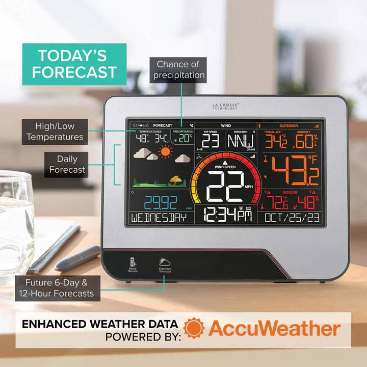 La Crosse technology V23 Wi-Fi Color Wind Speed and Weather System - Weathershack