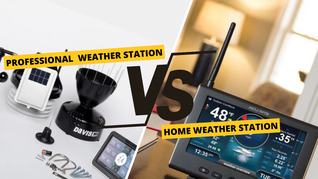  Professional vs Home Weather Station