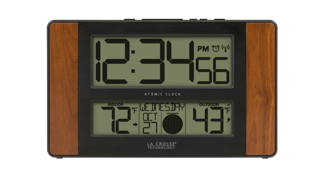 La Crosse Atomic Digital Wall Clock