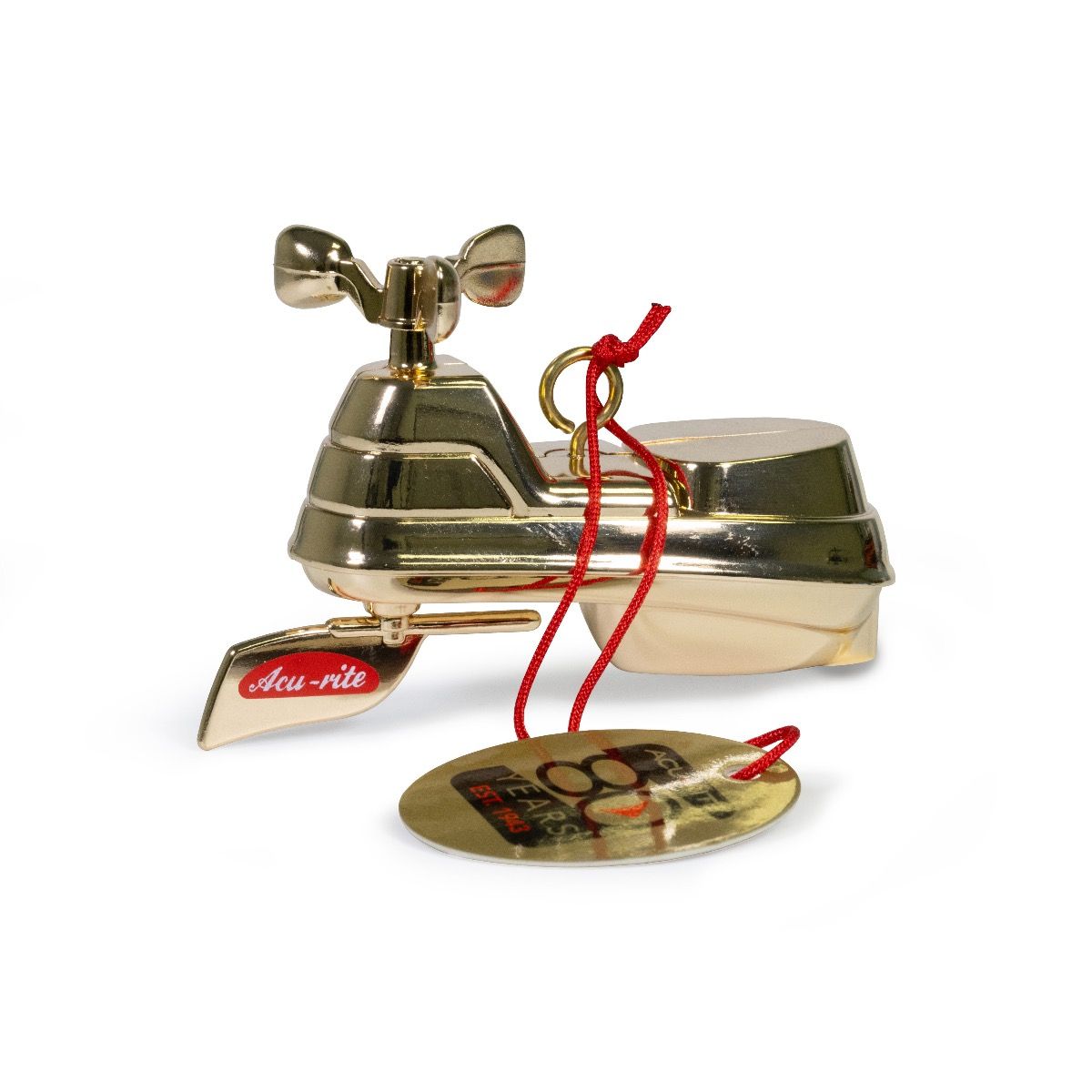 80th Anniversary AcuRite Iris Miniature Ornament