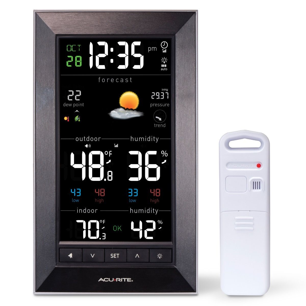Acurite Weather Station with Indoor and Outdoor Monitoring - Weathershack