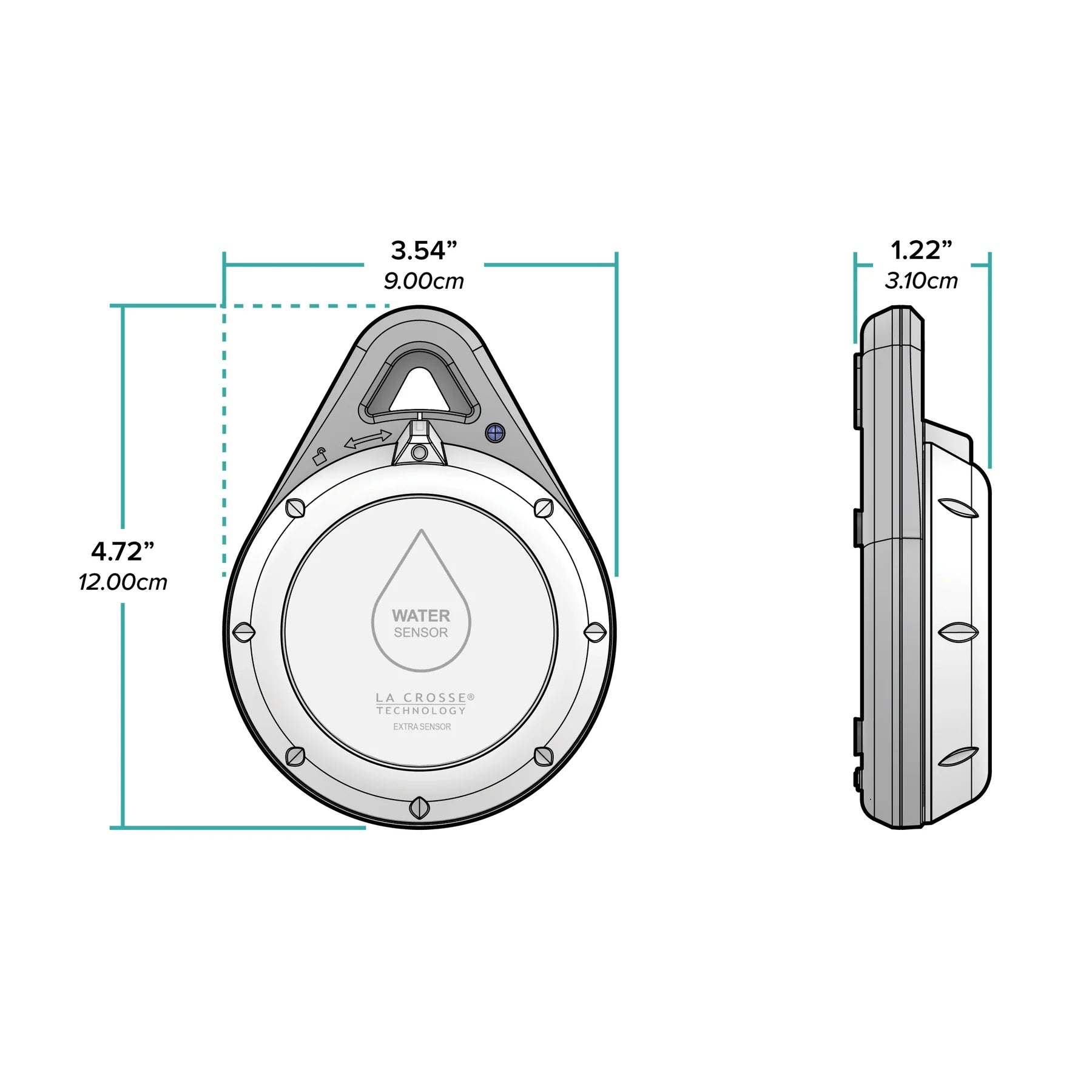 Water Leak and Temperature Sensor - La Crosse Technology - Weathershack