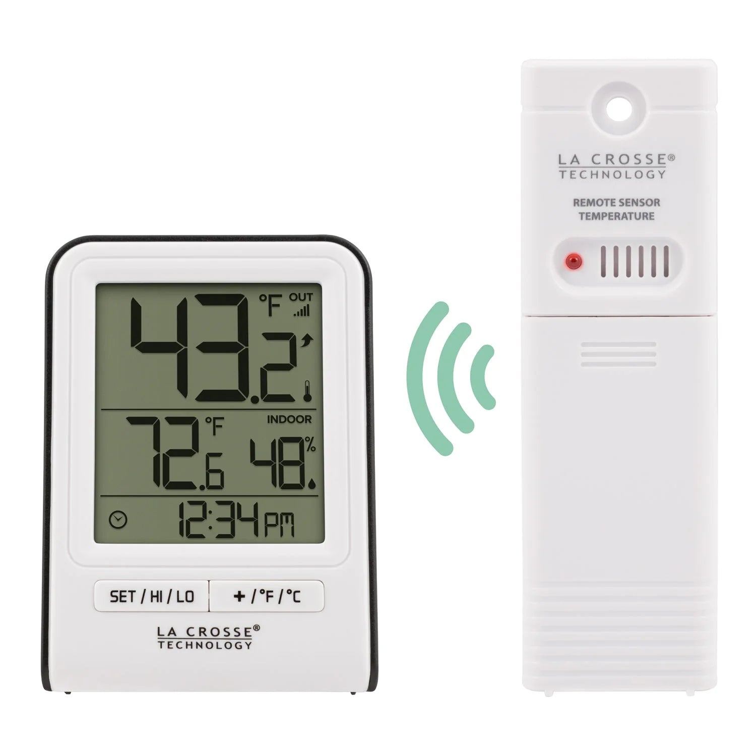 La Crosse Technology Wireless Indoor/Outdoor Thermometer - Weathershack