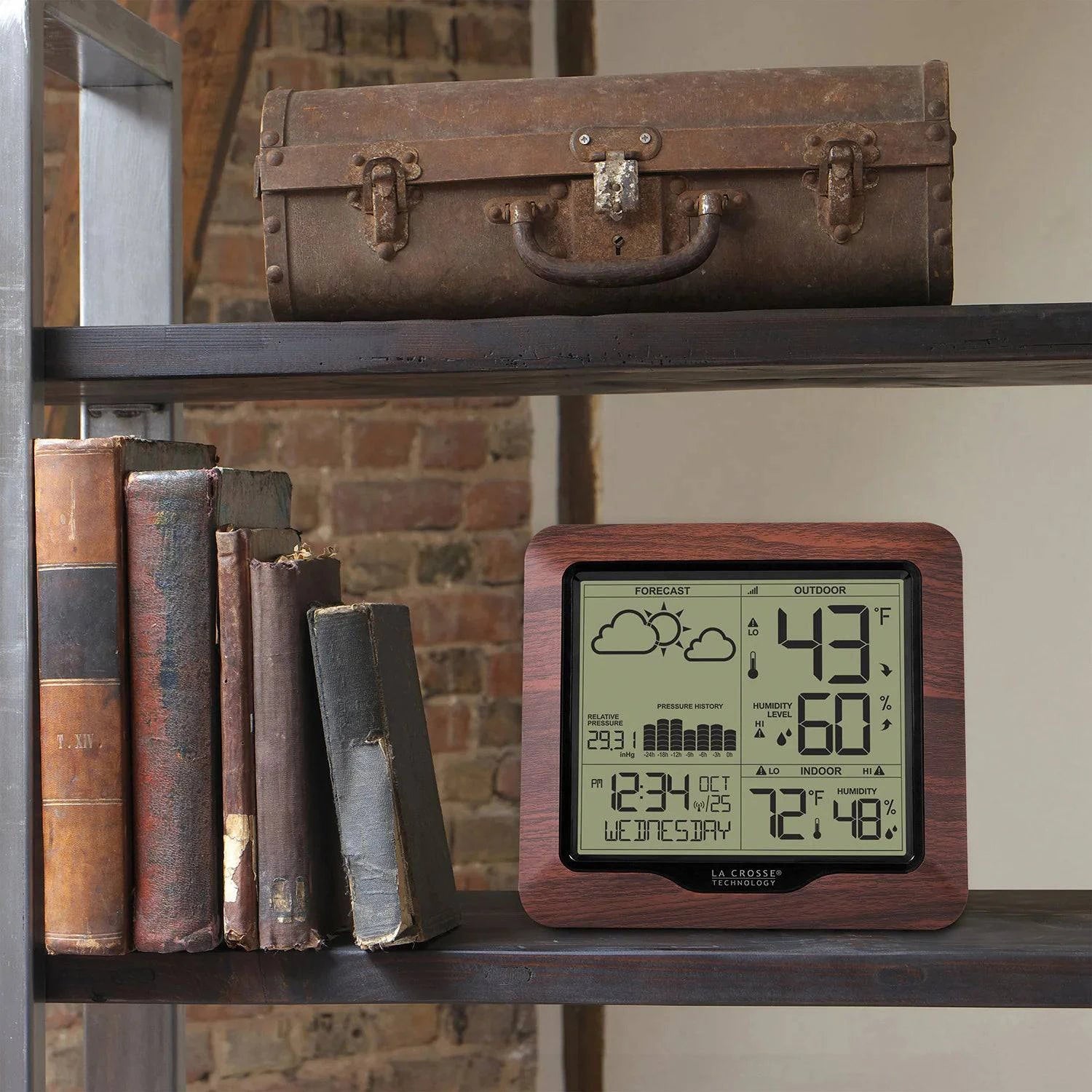 La Crosse Technology - Weather Station with Forecast and Atomic Time (308-1417BLV2) - Weathershack