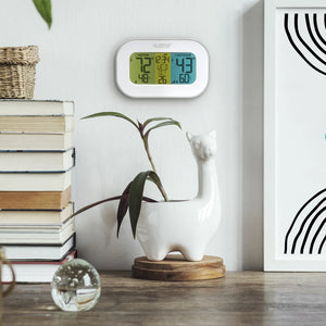La Crosse Technology Wireless Temperature and Humidity Station with Tri-Color LCD - Weathershack