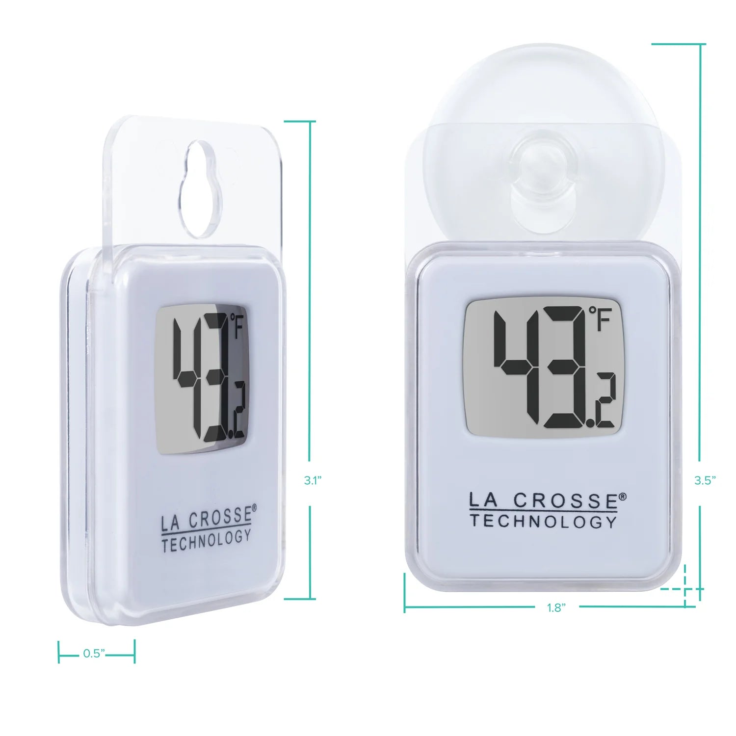 La Crosse Digital Window Thermometer - Thumbnail 5