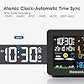 Newentor Wireless Atomic 4.5-Inch Full Color Weather Station with Time and Temperature Projection - All In One Functions