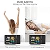 Newentor Wireless Atomic 4.5-Inch Full Color Weather Station with Time and Temperature Projection - All In One Functions - Weathershack