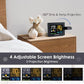 Newentor Wireless Atomic 4.5-Inch Full Color Weather Station with Time and Temperature Projection - All In One Functions - Weathershack