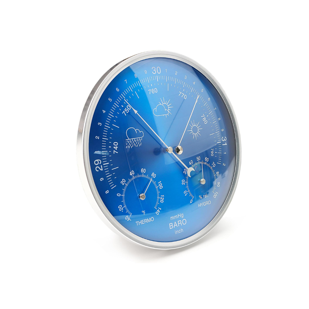 3-in-1 All-Season Wall Hanging Thermometer, Barometer, Hygrometer | - Weathershack