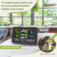 DreamSky weather station wireless indoor outdoor thermometer with digital atomic clock, large display with adjustable backlight, USB port, and inside/outside temperature & humidity monitor - Weathershack