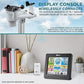 Logia 18-in-1 Wi-Fi Weather Station with 7-in-1 Solar Sensor Array, Temperature Humidity Wind Speed/Direction Rain UV & More, Wireless Color Console w/Forecast Data, Alarm, Alerts - Weathershack