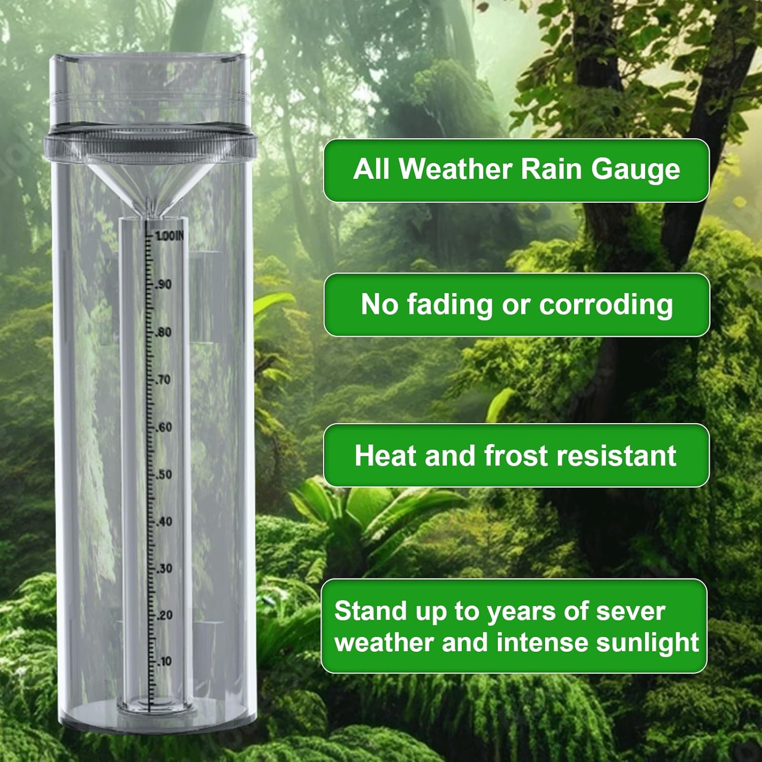 Productive Alternatives - Stratus Rain Gauge - Bulk - Weathershack