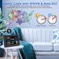 Brataste Weather Station Wireless Indoor Outdoor, Digital Thermometer with Sensor, 7.5'' HD VA Display Home Weather Stations, Accurate Temperature Humidity Gauge with Weather Forecast, Atomic Clock - Weathershack