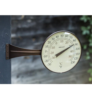Conant Decor 8.5" Dial Thermometer in Bronze Patina - Weathershack