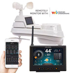 Acurite iris 5-in-1 weather station bundle with weather sensor, hd display & monitor remotely with weather underground