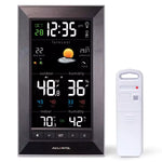 acurite weather station monitoring display with sensor