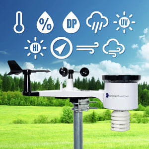 Ambient Weather WS-2000 Home Weather Station with Wi-Fi Remote Monitoring and Alerts - WeatherShack