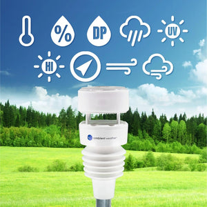 Ambient Weather WS-4000 Solar Powered UltraSonic Wi-Fi Weather Station - WeatherShack
