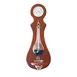 Ambient Weather BA212 Wall Mounted Weather Station with Thermometer, Hygrometer, and Barometer - Cherry Finish - Weathershack