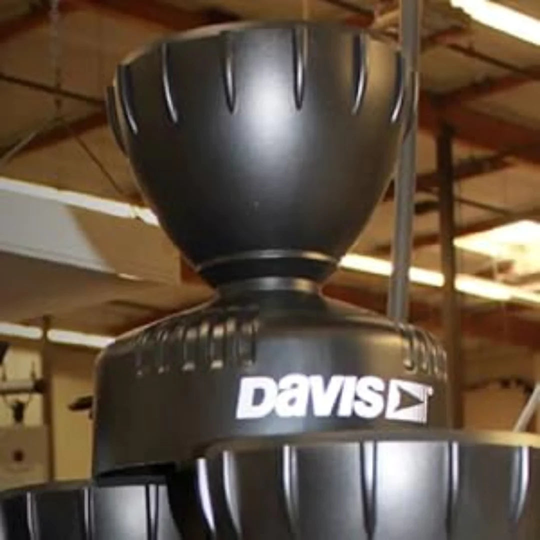 Davis AeroCone rain collector for accurate rainfall measurement in weather stations