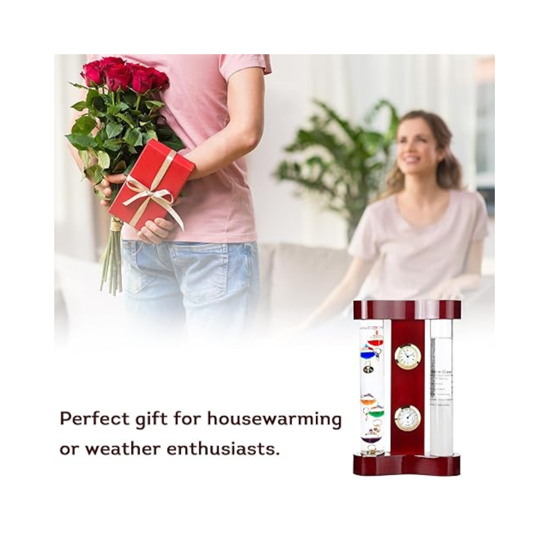 Lily's analog home weather station as a perfect gift