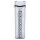 Clear view of the Stratus Rain Gauge showing precise 1/100th inch measurement marks