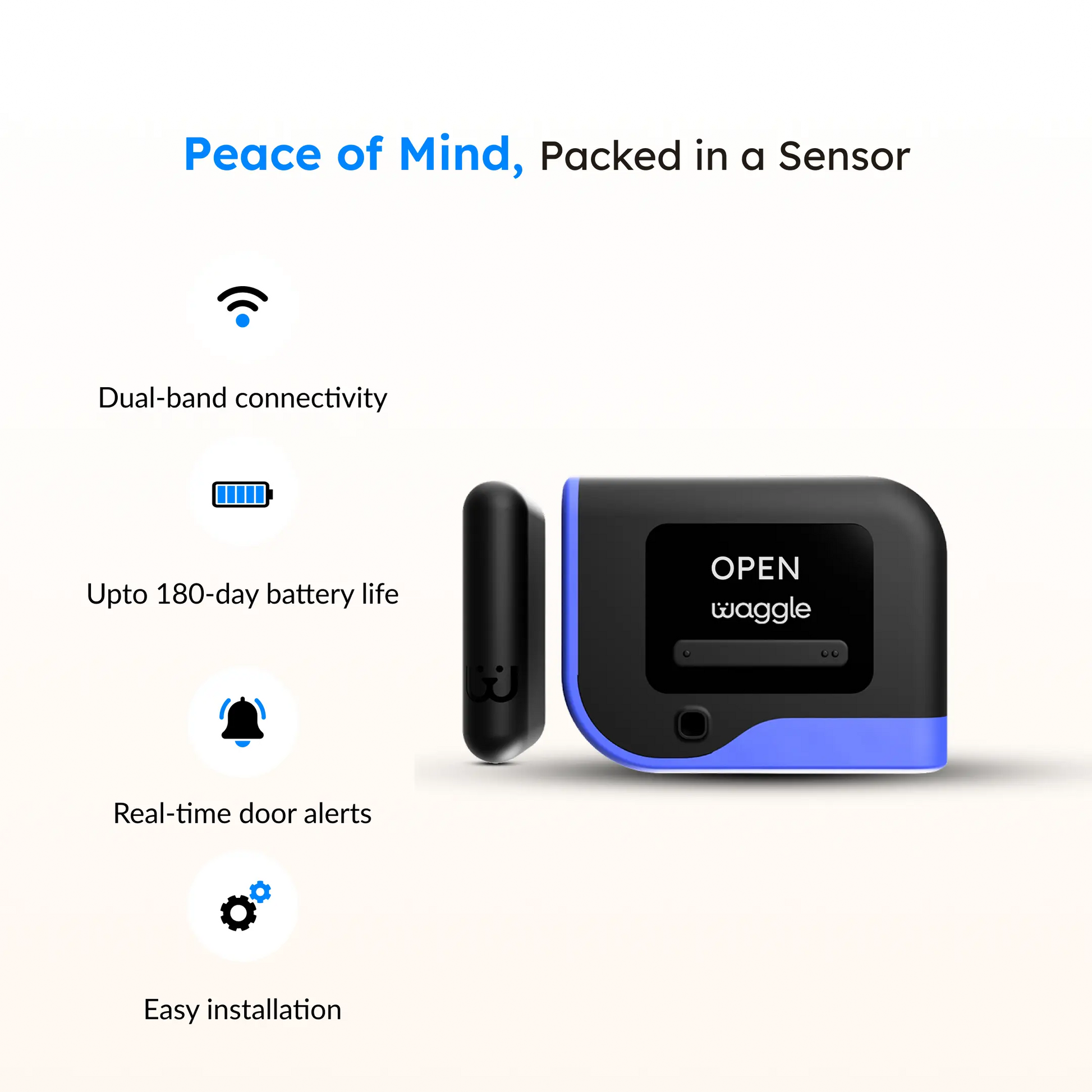 Smart Home Safety Door Sensor - Weathershack