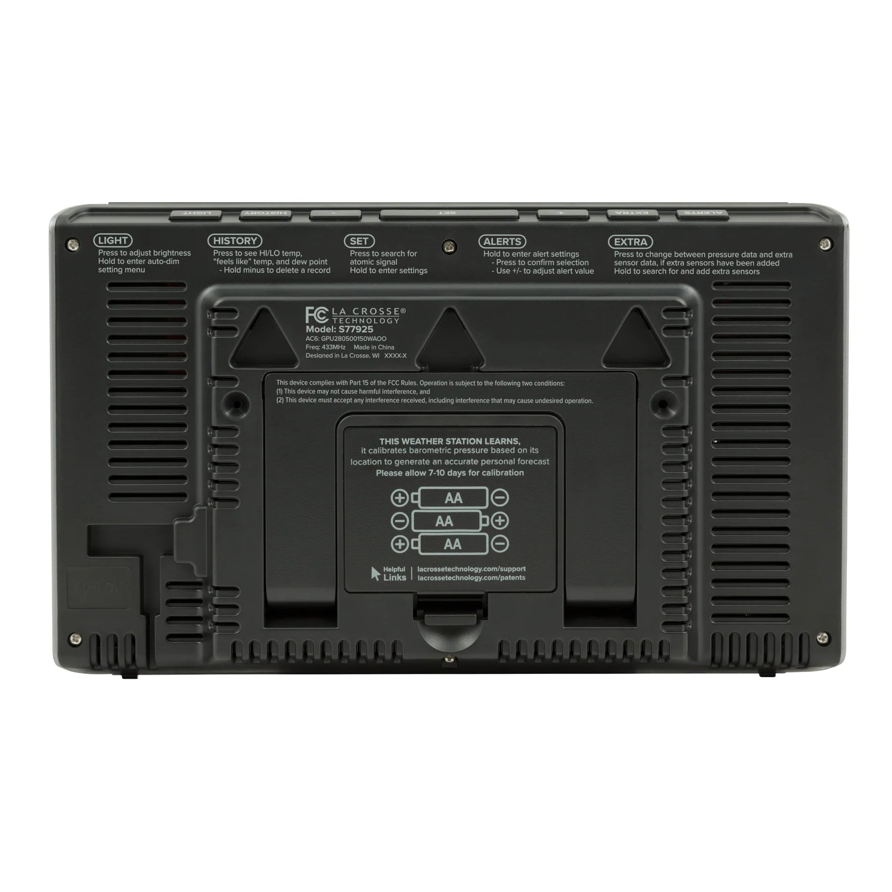 La Crosse Technology Wireless Color Weather Station - Weathershack