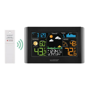 Wi-Fi weather stations with monitor and remote 