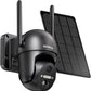 SEHMUA Security camera Solar powered Black Colour| Weathershack